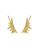 Cc Skye Gold Lash Ear Runner Earrings - GOLD