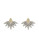 House Of Harlow 1960 Pave Statement Stud Earrings - GOLD