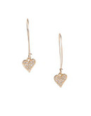 Kensie Heart Earrings - GOLD