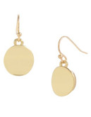 Kenneth Cole New York Small Circle Drop Earring - GOLD