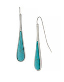 Kenneth Cole New York Semiprecious Turquoise Stick Linear Earring - TURQUOISE