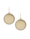 Kenneth Cole New York Natural Wonder Circle Drop Earring - CRYSTAL