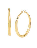 Kenneth Cole New York Large Chain Hoop Earring - GOLD