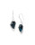 Robert Lee Morris Soho Blue Faceted Stone Drop Earrings - BLUE