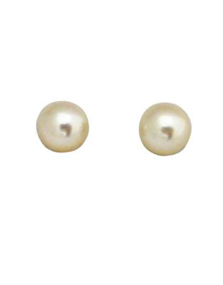 Cezanne Pearl Stud Earring - BEIGE