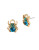 Betsey Johnson Pave Spider Stud Earrings - MULTI