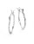 Expression Diamond-Cut Hoop Earrings - SILVER