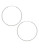 Expression Sterling Silver Diamond-Cut Hoops - SILVER
