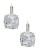 Kate Spade New York Kate Spade Earrings Small Square Leverbacks - SILVER