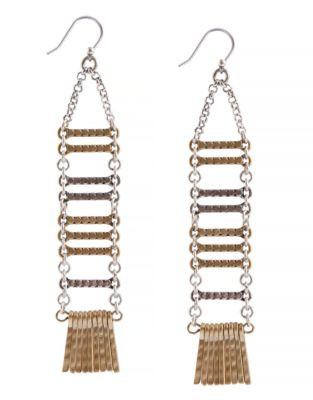 Lucky Brand Metal Drop Earring - GOLD