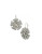 Betsey Johnson Flower Drop Earring - CRYSTAL