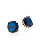 Kate Spade New York Small Square Stud Earrings - NAVY