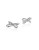 Kate Spade New York Pave Tied Up Bow Stud Earrings - SILVER