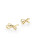 Kate Spade New York Basket Pave Stud Earrings - GOLD