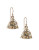 Kate Spade New York Glitter Triangle Drop Earrings - GOLD
