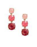 Kate Spade New York Ombre Stone Drop Earrings - PINK
