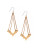 Lucky Brand Geometric Chandelier Earrings - GOLD