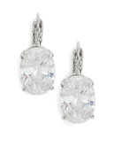 Kate Spade New York Draped Jewels Crystal Drop Earrings - CLEAR