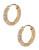 Nadri Small Pave Huggie Hoop Earring - GOLD