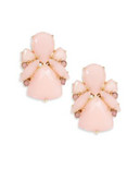Kate Spade New York Stone Cluster Stud Earrings - PINK
