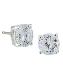 Carolee Small Cubic Zirconia Studs - SILVER