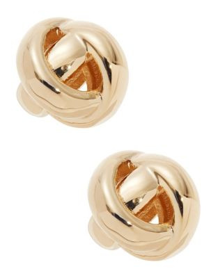 Kate Spade New York Dainty Sparklers Knot Earrings - GOLD
