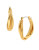 Diane Von Furstenberg Omega Twist Gold Earrings - GOLD