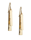 Lauren Ralph Lauren Double Bar Drop Earrings - GOLD