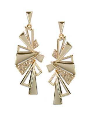 Coco Lane Statement Earrings - GOLD
