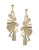 Coco Lane Statement Earrings - GOLD