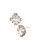 Betsey Johnson Square Crystal Gem Stud Earring - ROSE GOLD