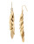 Kenneth Cole New York Gilded Lapis Shaky Sculptural Stick Linear Earring - GOLD
