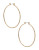 Expression Thin Metal Hoops - GOLD