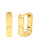 Diane Von Furstenberg Small Chain Link Gold Hoop Earring - GOLD