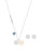 Swarovski Snowflake Necklace and Earring Set - BLUE