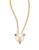 Kate Spade New York Three-Piece Goldtone Faux-Pearl Pendent Necklace and Stud Earrings Set - CREAM