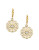 Kate Spade New York Strike Gold Flower Drop Earrings - GOLD