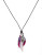Chan Luu Shell and Amethyst Charm Necklace - PURPLE