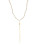 Chan Luu Mystic Lab Gold Dagger Necklace - GOLD