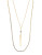 Chan Luu Goldplated Stone Layer Necklace - GOLD