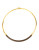 Diane Von Furstenberg Twigs and Links Wood and Gold Collar Necklace - GOLD