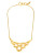Diane Von Furstenberg Lips Dangling Pendant Necklace - GOLD