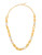 Diane Von Furstenberg Swarovski and Goldtone Geo Link Necklace - GOLD