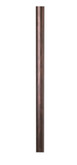 Aluminum pole, antique copper finish