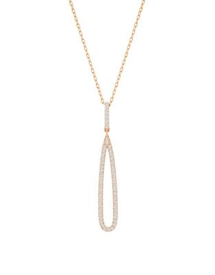 Swarovski Creativity Crystal Pendant Necklace - ROSE GOLD