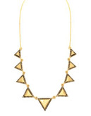 House Of Harlow 1960 Tholos Mosaic Necklace - GOLD