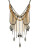 A.B.S. By Allen Schwartz Bead and Chain Multi-Row Necklace - GOLD
