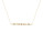 House Of Harlow 1960 Pave Bar Pendant Necklace - GOLD
