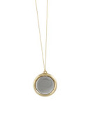 House Of Harlow 1960 Mirrored Pendant Necklace - TWO TONE
