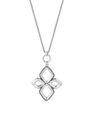 Lucky Brand Cross Pendant Necklace - SILVER
